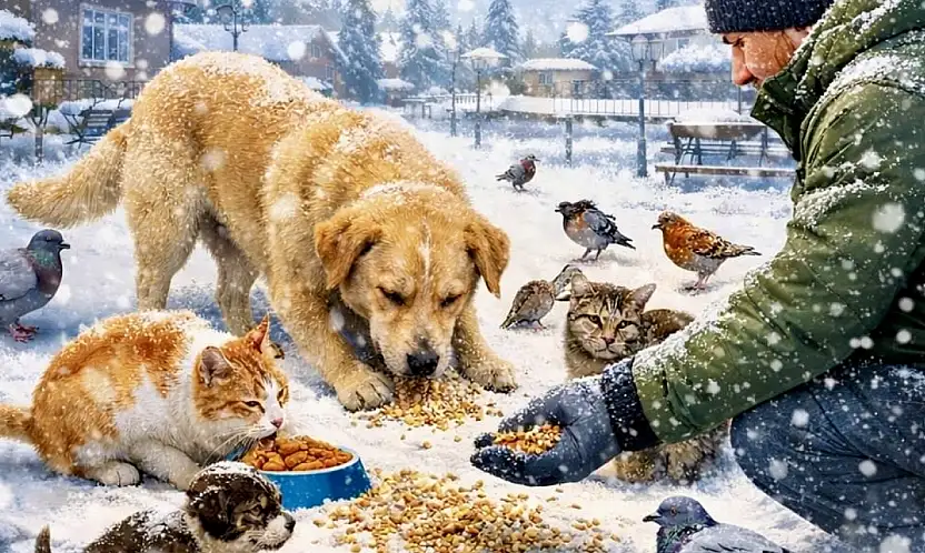 Soğuk Kış Günlerinde Can Dostlara Destek: Malatya İHH'dan Toplumsal Çağrı