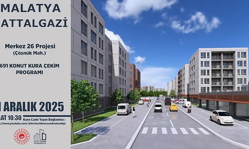 Tamamlanan Konut ve İşyeri Kuraları 1 Aralık'ta Çekiliyor