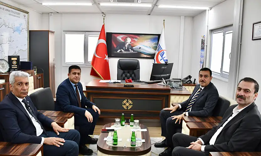 Tüfenkci'den TCDD 5. Bölge Müdürlüğü'ne Ziyaret: Deprem Sonrası Yeniden İnşa