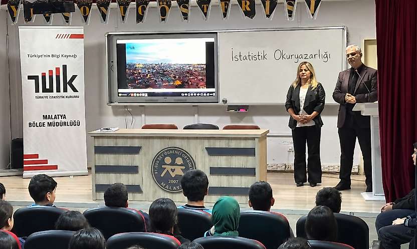 TÜİK, Malatya'da Öğrencilerde İstatistik Bilincini Artırıyor