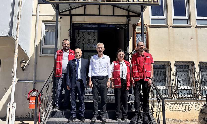Türk Kızılay'dan Arapgir Belediye Başkanı Cömertoğlu'na Ziyaret