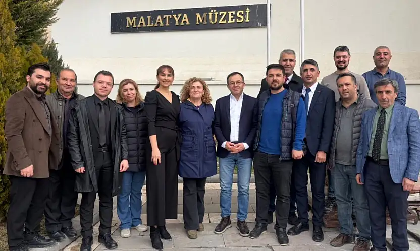 Türk Kültür Sanat Sen Heyeti Malatya'da Kurum Ziyaretlerinde Bulundu