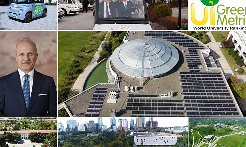 Türkiye üniversiteleri yeşil dönüşümde Avrupa'da birinci, dünyada ikinci sırada