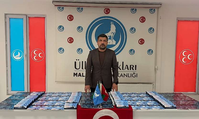 Ülkü Ocakları Malatya İl Başkanlığı'ndan Gençlere Dev Eğitim Desteği