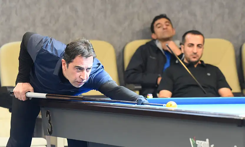 Yeşilyurt'ta 3 Bant Bilardo Heyecanı Dördüncü Kez Yaşandı