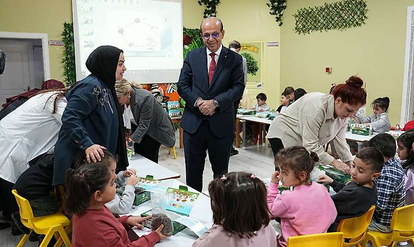 Yeşilyurt'ta Minik Öğrencilere Yerli Tohum Eğitimi