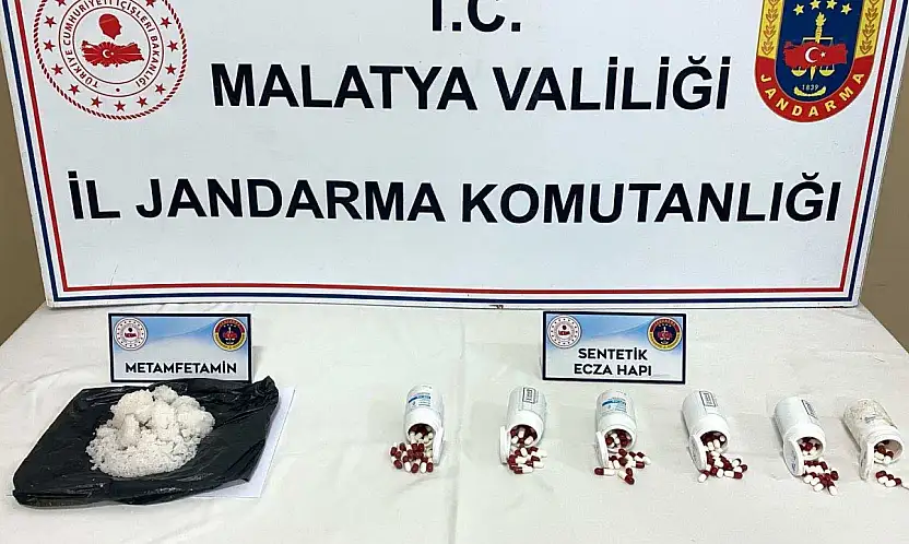 Yeşilyurt'ta Narkotik Operasyonu: Metamfetamin ve Sentetik Ecza Ele Geçirildi
