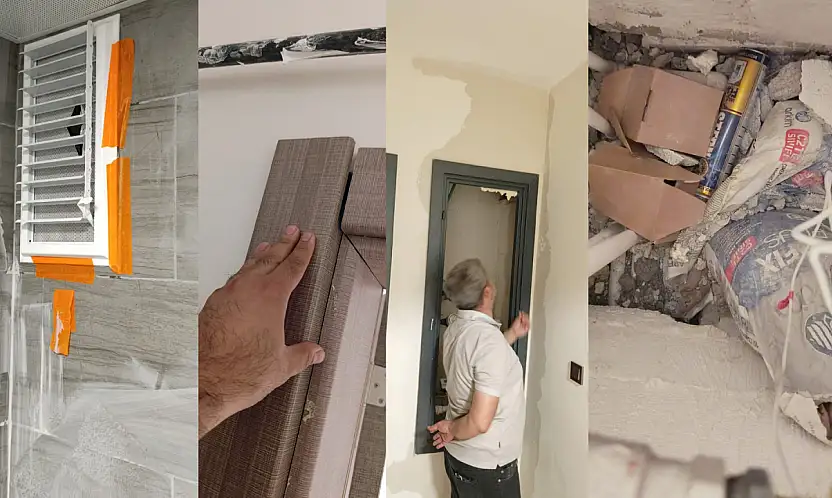 Yeşilyurt'taki Yeni Dairelerde Eksiklikler ve İşçilik Hataları