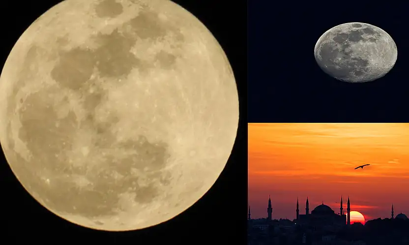 Yılın en parlak ve en büyük dolunayı yarın gökyüzünde olacak