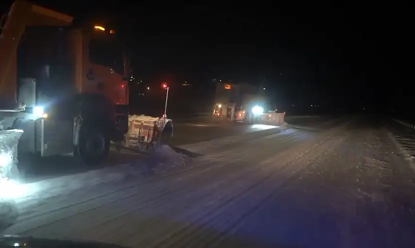 Yoğun Kar Yağışı Ulaşımı Vurdu: Malatya'da Yollara Kontrollü Geçiş