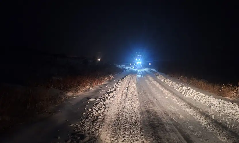 Yoğun Kar Yağışına Rağmen Malatya'da Ulaşım Aksamıyor