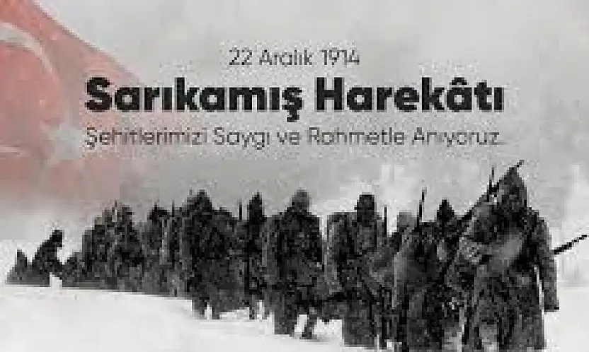 Zafer Partisi Malatya İl Başkanı Mehmet Ercan'dan Sarıkamış Şehitleri Anma Mesajı