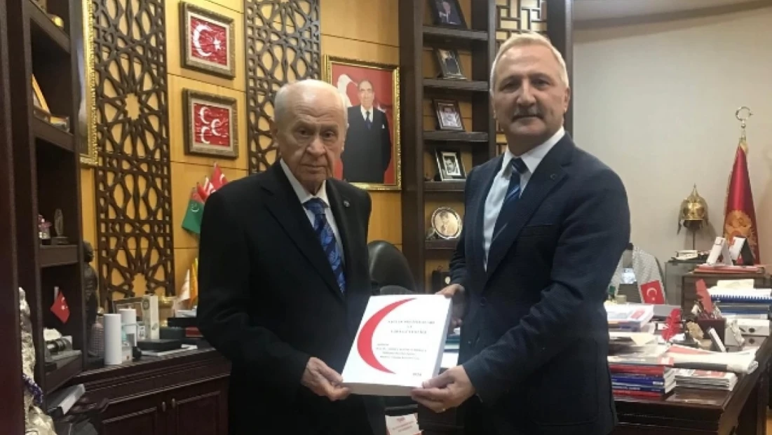MHP Genel Başkanı Devlet Bahçeli'ye Anlamlı Ziyaret