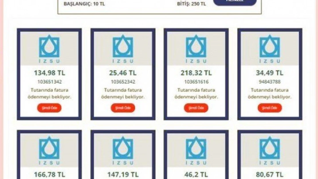 Ödenemeyen su faturaları için dayanışma başladı