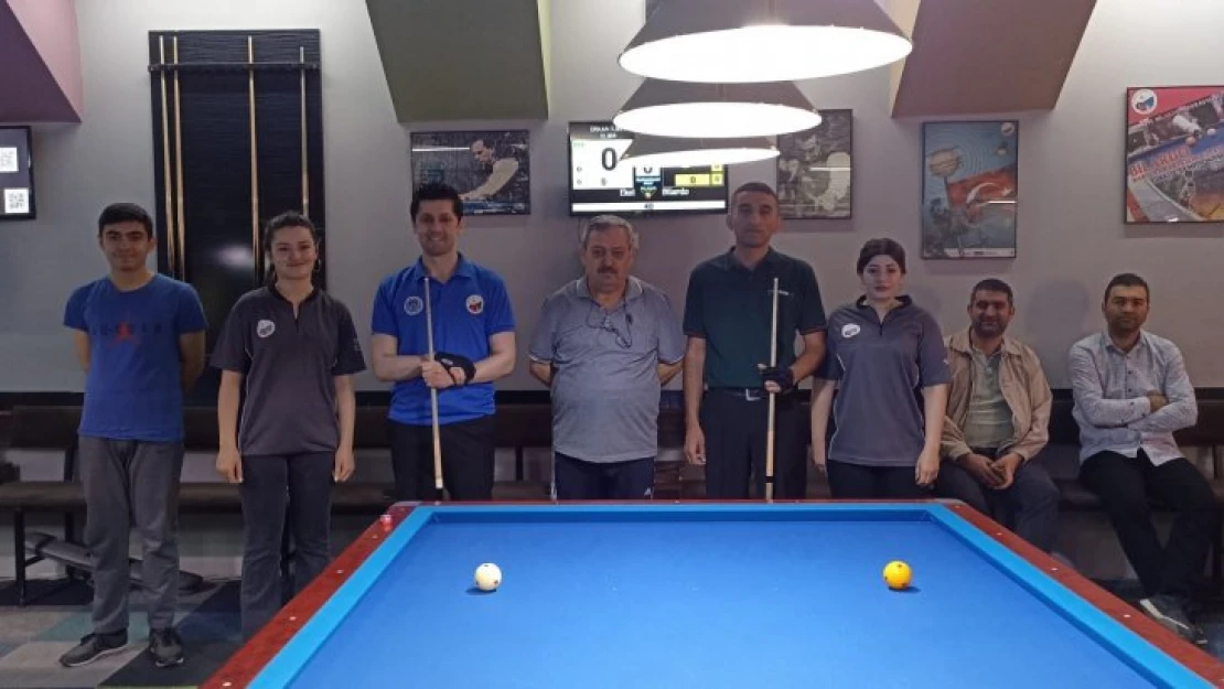 19 Mayıs 3 Bant Bilardo Turnuvası Yapıldı.