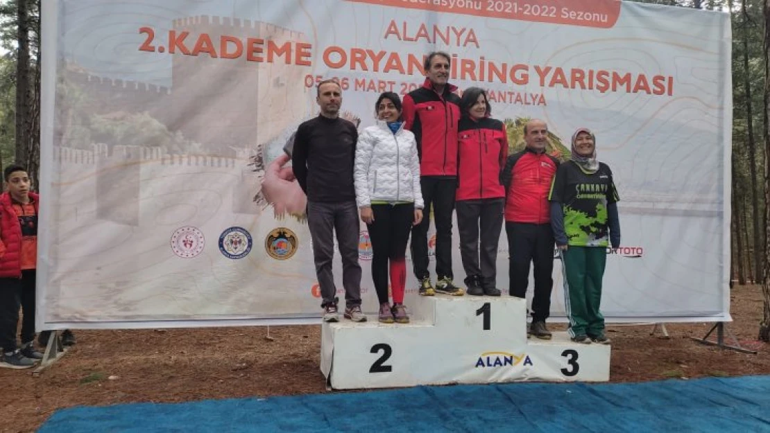 2. Kademe  Oryantirin yarışmasında Malatya'lı sporcu ikinci oldu