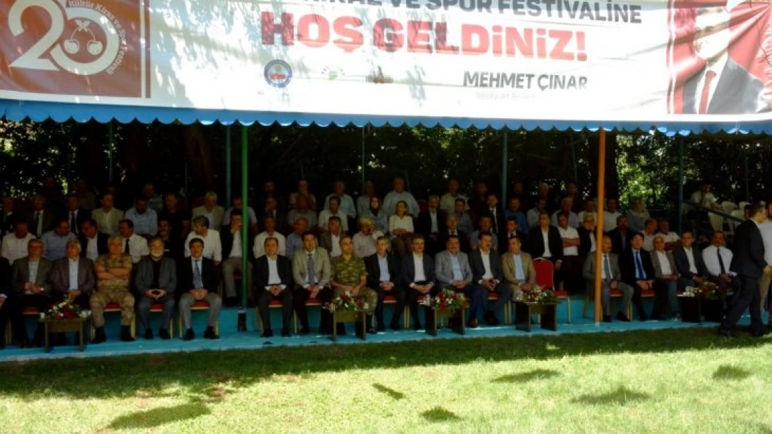 25. Yeşilyurt Kültür Kiraz ve Spor Festivali Başladı