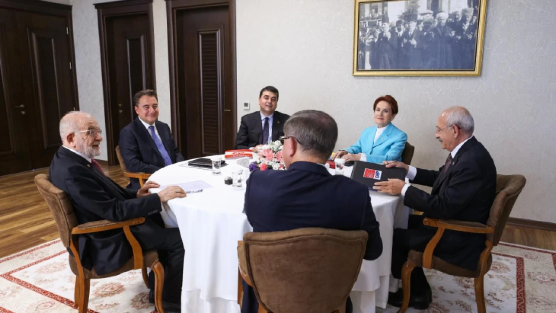 6'lı Masa Liderleri Yarın Malatya'da..