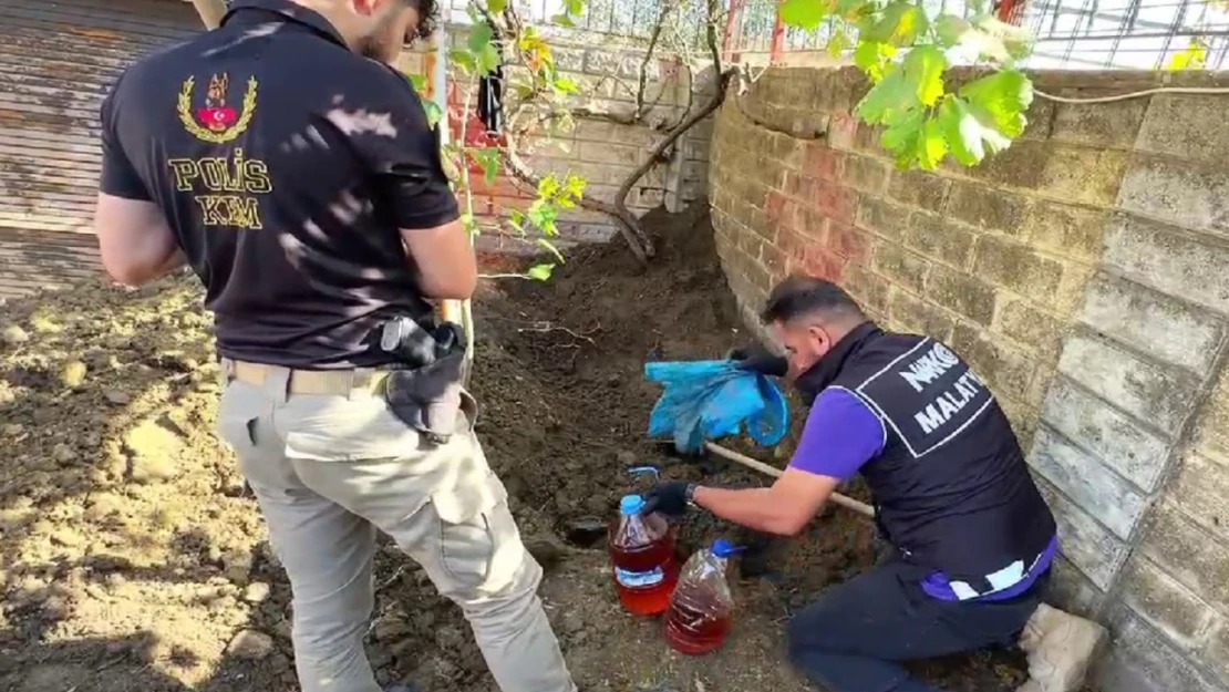 7 kilo 450 gram Sıvı Metamfetamin Maddesi ele geçirildi