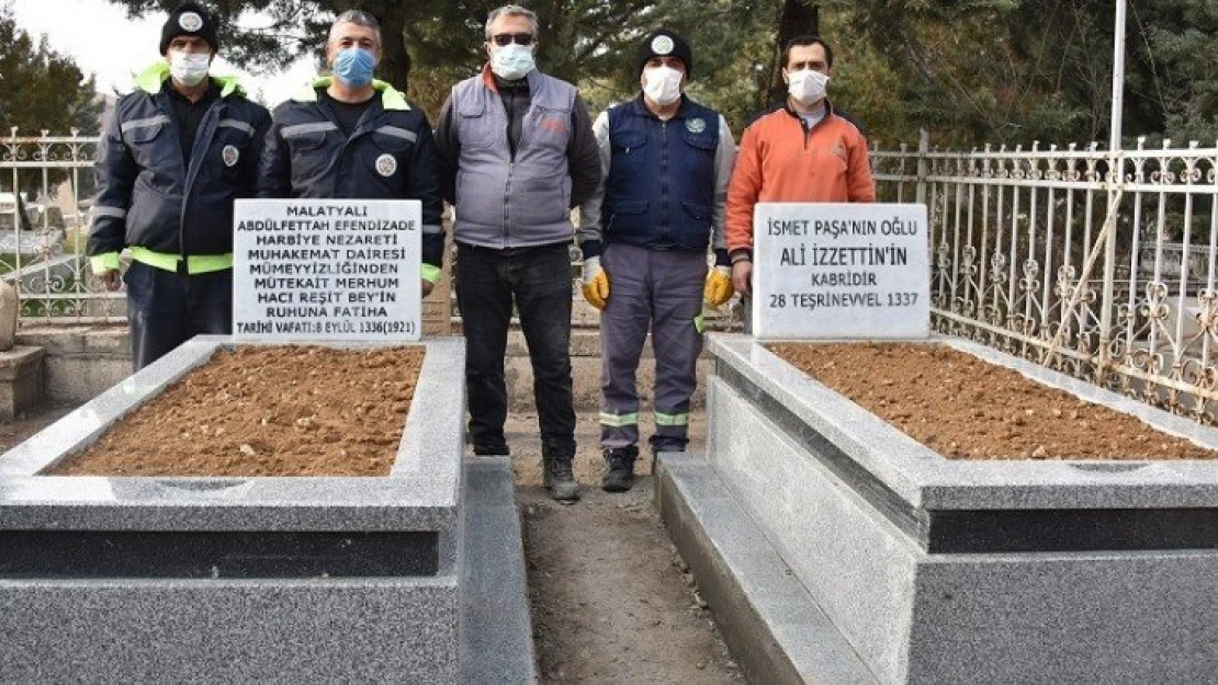 8. Cumhurbaşkanımız Turgut Özal'ın Babasının Mezarının Yenileme Çalışmaları Tamamlandı