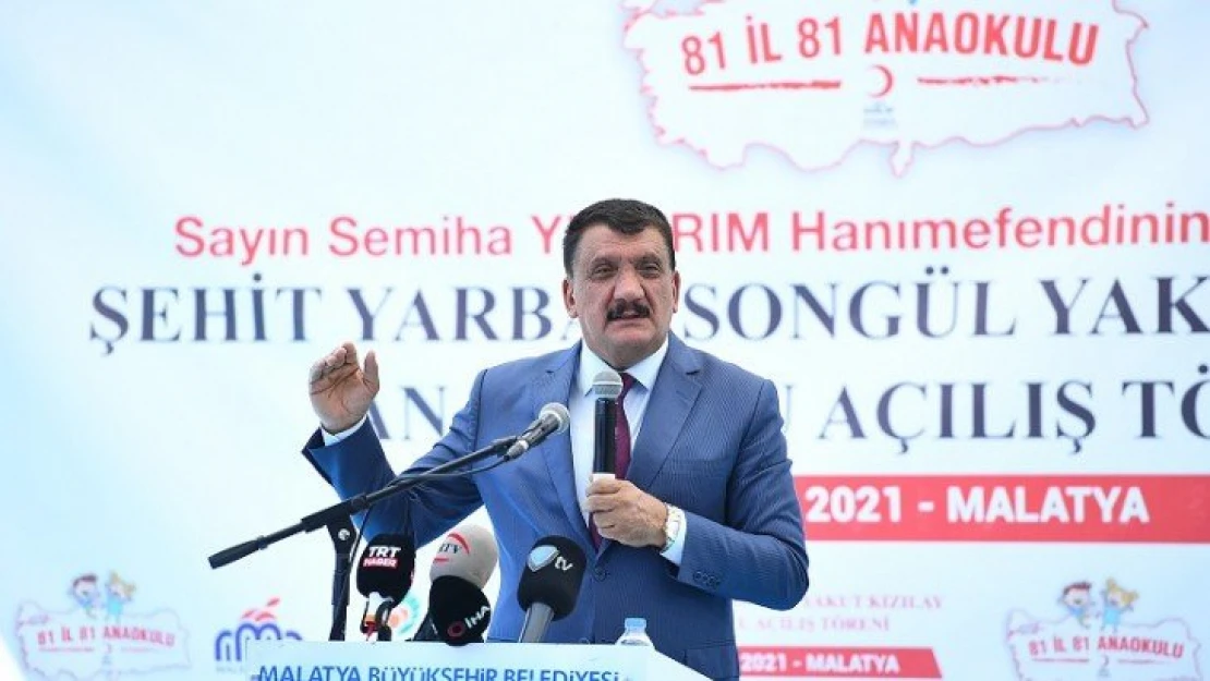 81 İl 81 Anaokulu Projesinin 44'üncü Okulu Malatya'da Açıldı