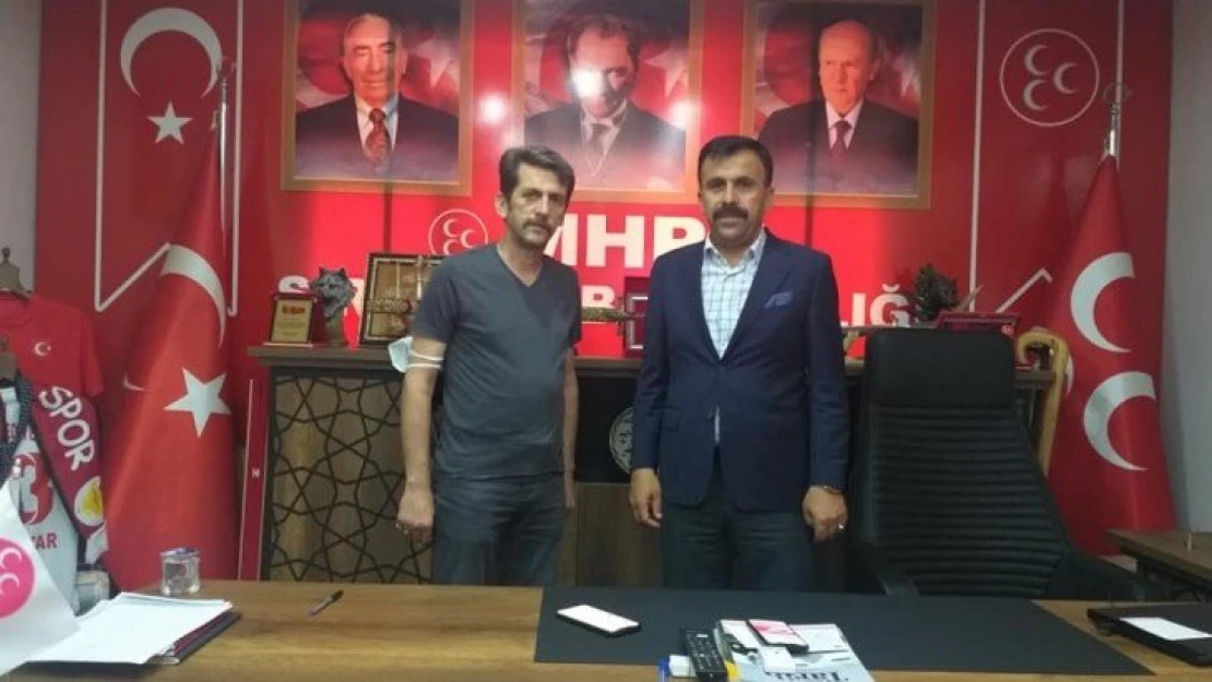 ABYB'den MHP Şırnak İl Başkanlığına ziyaret