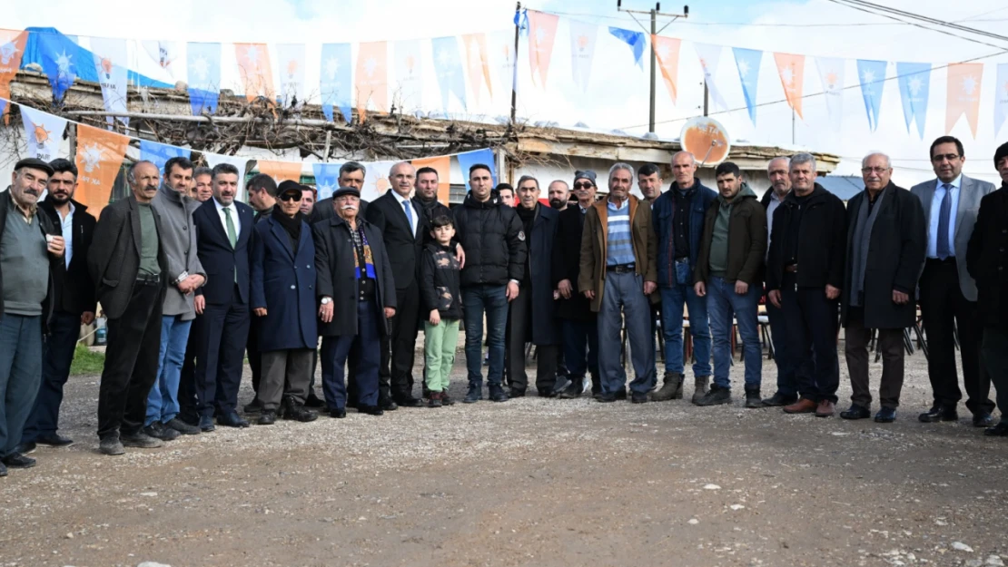 Ak Parti Malatya  Büyükşehir Belediye Başkan Adayı Sami Er Baba Ocağı Arapgir'de