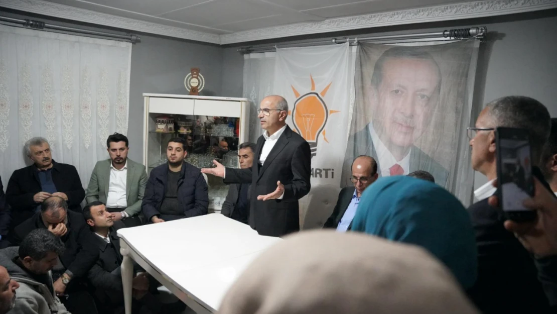 Ak Parti'nin Büyükşehir Adayı Sami Er, Seçim Çalışmalarını Sürdürüyor