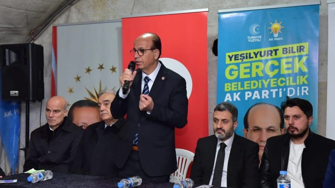 Ak Parti Yeşilyurt Belediye Başkan Adayı Prof. Dr. İlhan Geçit, Kaynarca Mahallesini Ziyaret Etti