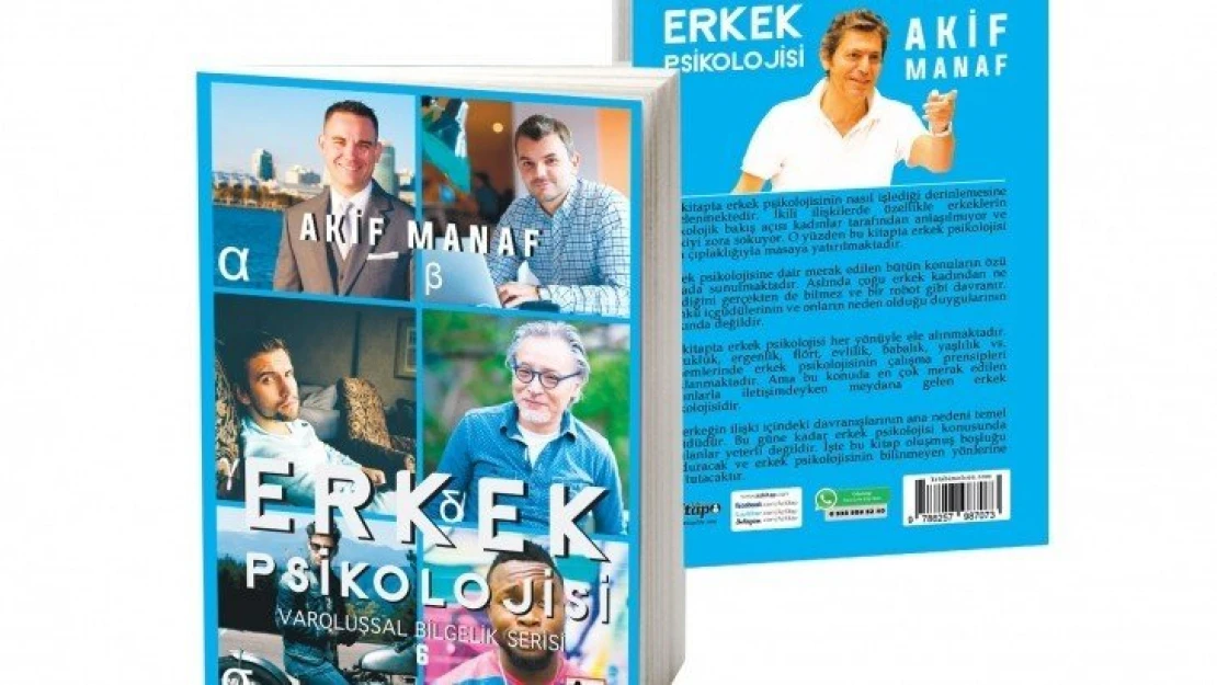 Akif Manaf'tan Yeni Kitap: Erkek Psikolojisi