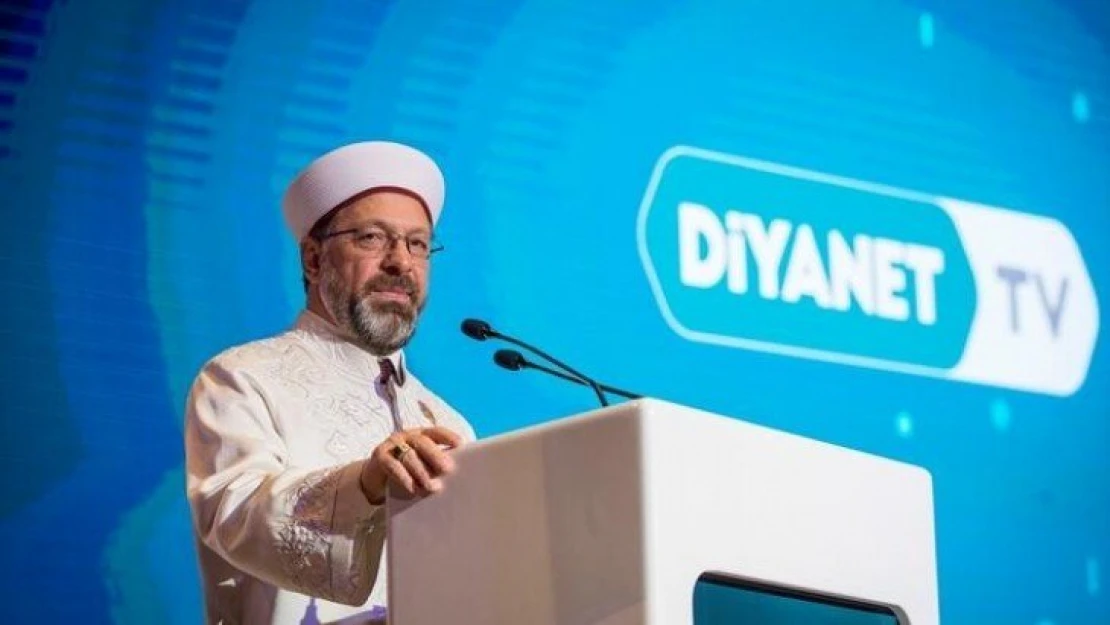 Ali Erbaş Diyanet Tv'ye konuştu