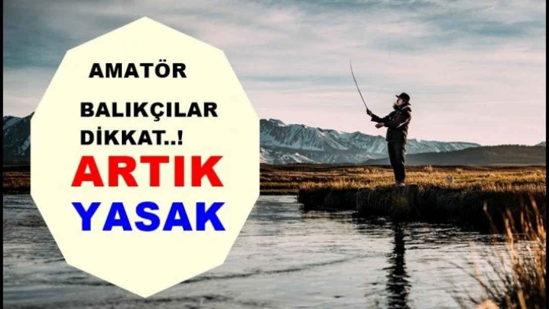 Amatör balıkçılar dikkat! Cezalar 3 kat arttı