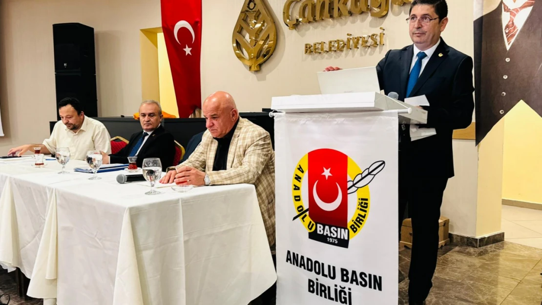 Anadolu Basın Birliği'nin 22. Olağan Genel Kurulu, Ankara'da yapıldı