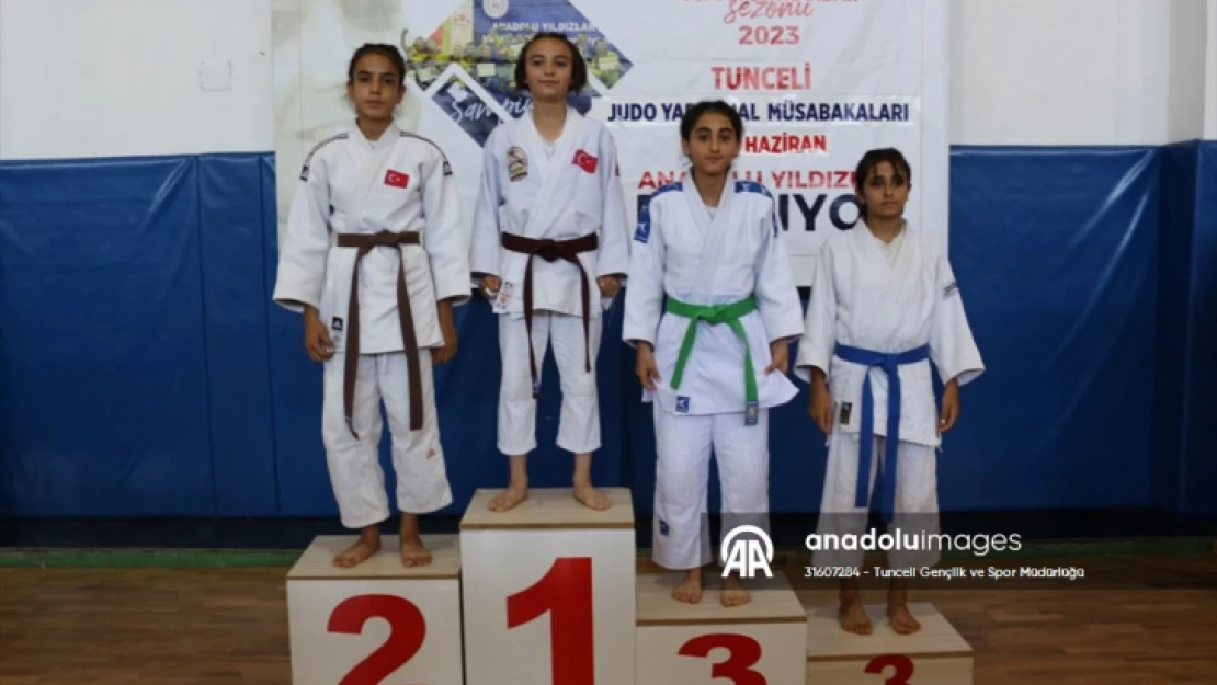 Anadolu Yıldızlar Ligi Judo Yarı Final Müsabakaları Tunceli'de tamamlandı