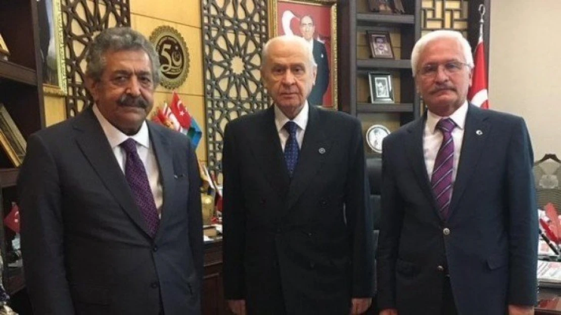 Ankara 2 Nolu Baro için Devlet Bahçeli'ye ziyaret