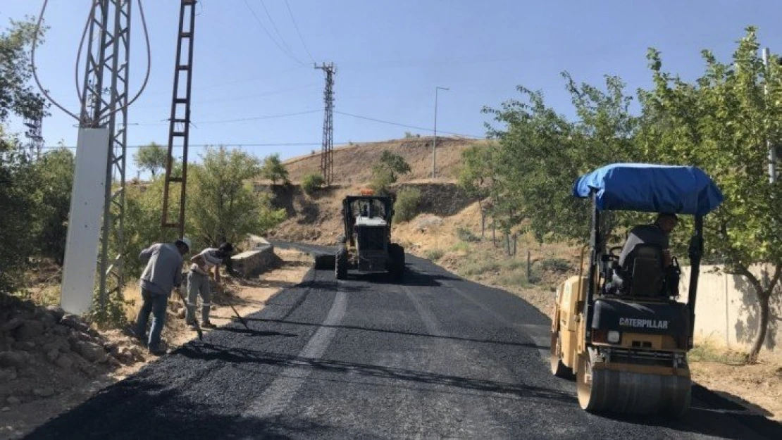 Arapgir'de Asfalt Çalışmaları Devam Ediyor