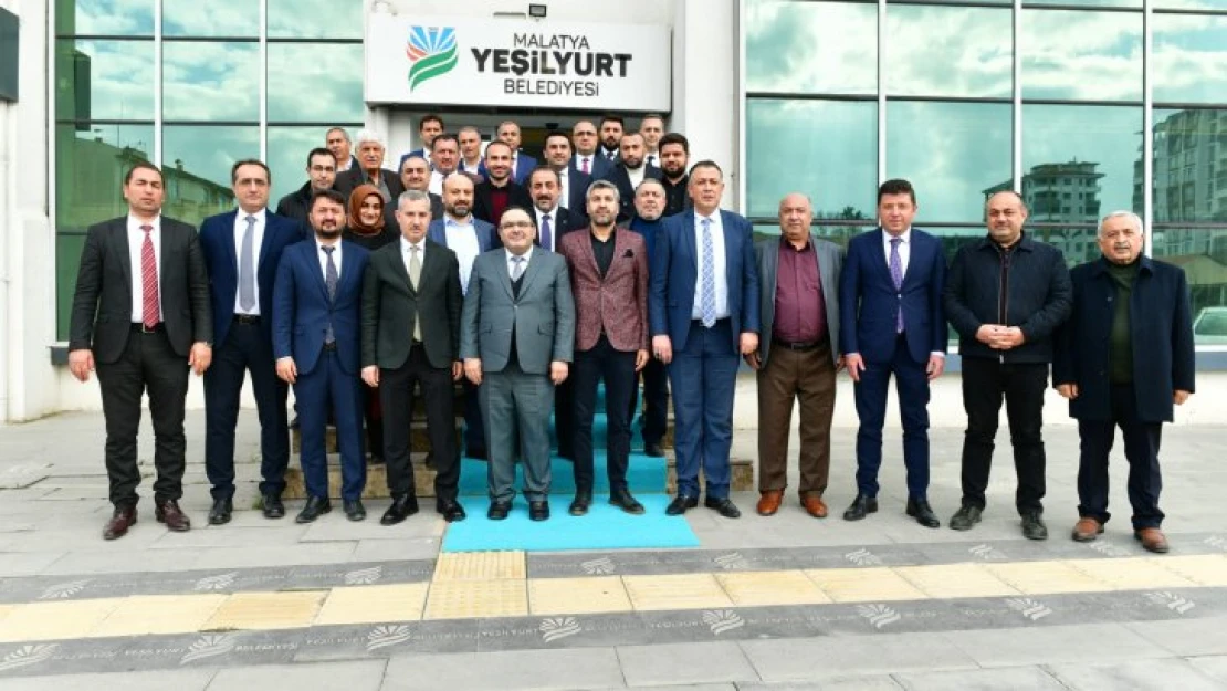 Av.Dr. Veli Böke'den Yeşilyurt Belediyesine Ziyaret