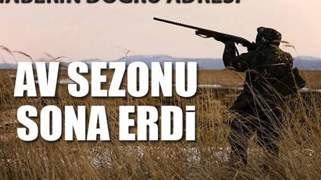 Av Sezonu Sona Erdi