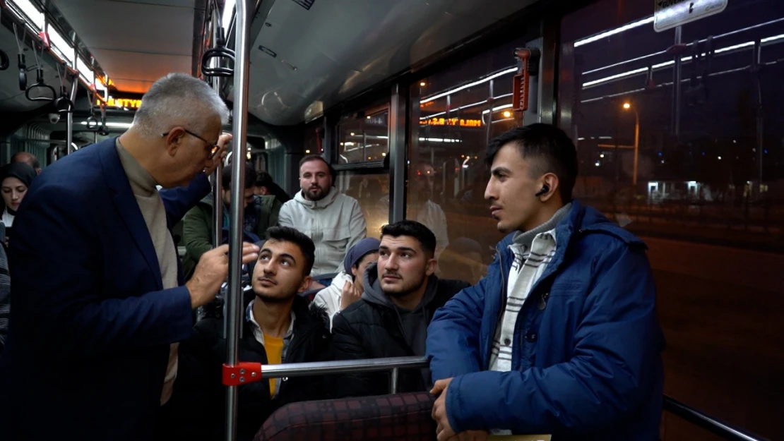 Bağımsız aday Prof. Dr. Gezer'den 'Bindiğin kadar öde' projesi