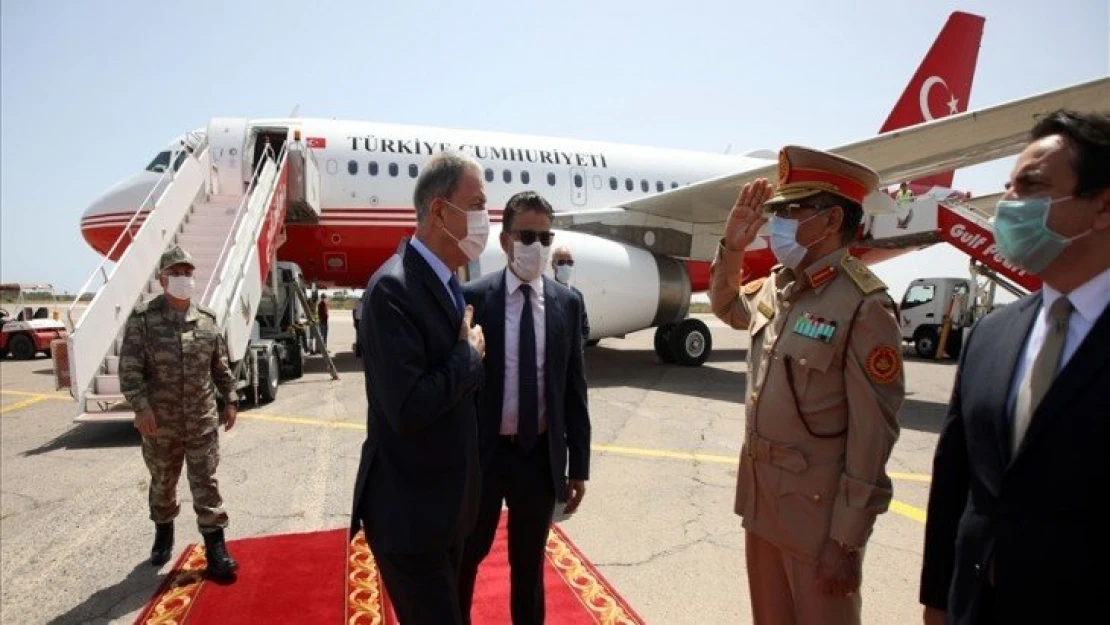 Bakan Akar ve Genelkurmay Başkanı Org. Güler Libya'da