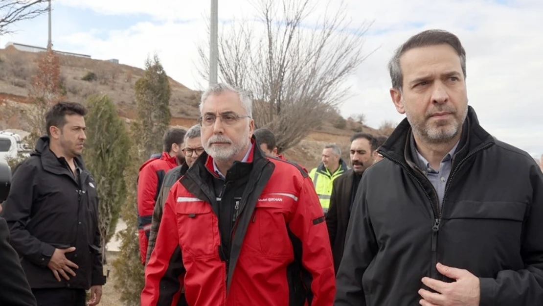 Bakan Işıkhan'dan Erzincan'da maden ocağındaki toprak kaymasına ilişkin açıklama: