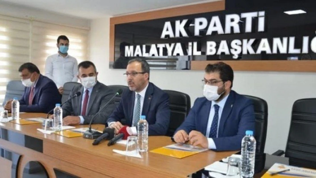 Bakan Kasapoğlu Malatya'da