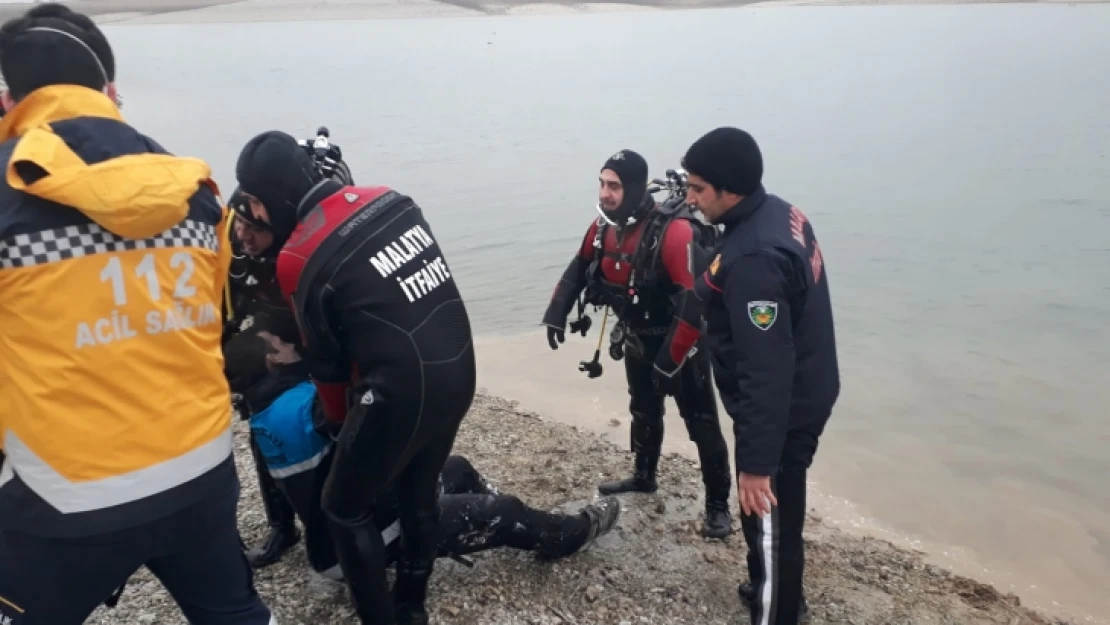 Baraj Gölündeki Boğulan şahısa ulaşıldı