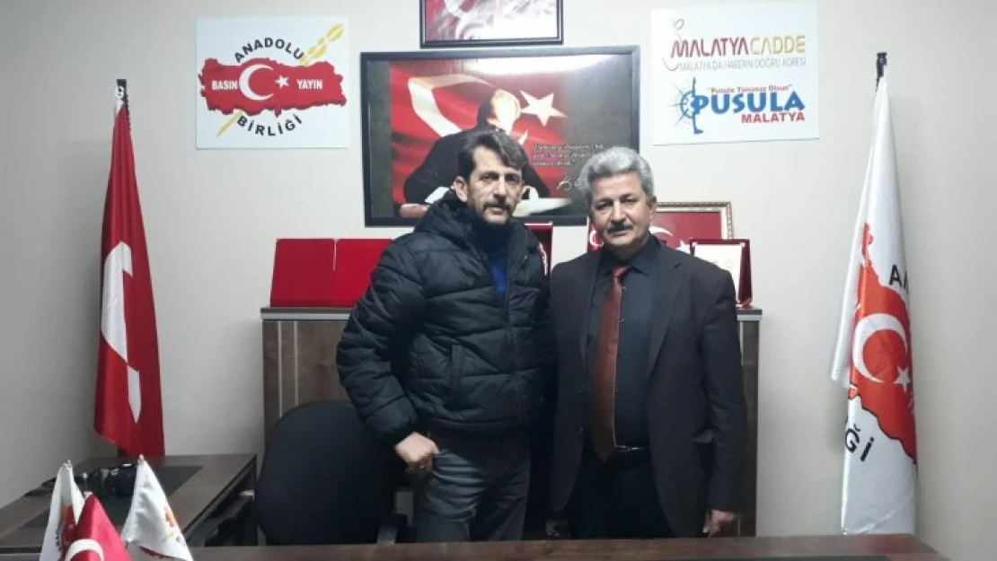 Başharık Mahalle Muhtarı Taşan'dan ABYB'ye Ziyaret