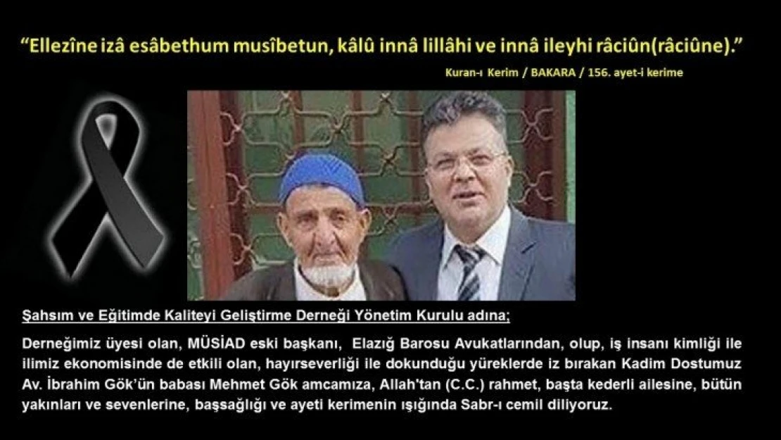 Başkan Akgün'den, Taziye Mesajı