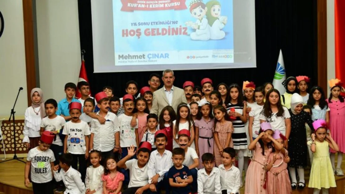 Başkan Çınar: Çocuklarımızın Dini ve Kültürel Yönden Gelişimlerine Büyük Önem Veriyoruz