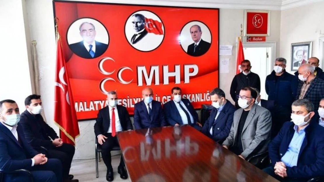 Başkan Çınar'dan MHP Teşkilatına Ziyaret