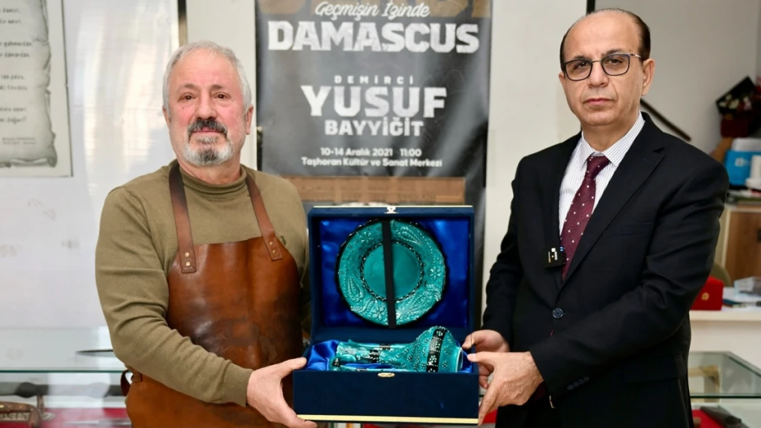 Başkan Geçit, 'Demirci Ustası Yusuf Bayyiğit'in Başarısı Hepimizi Gururlandırdı'