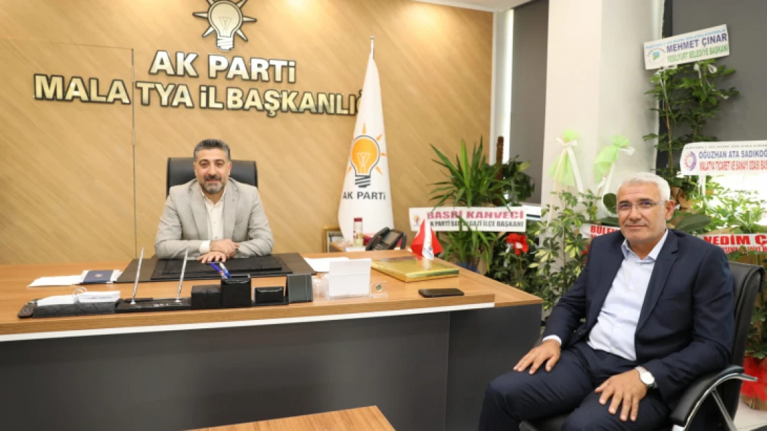 Başkan Güder'den İl Başkanı Gören'e Hayırlı Olsun Ziyareti