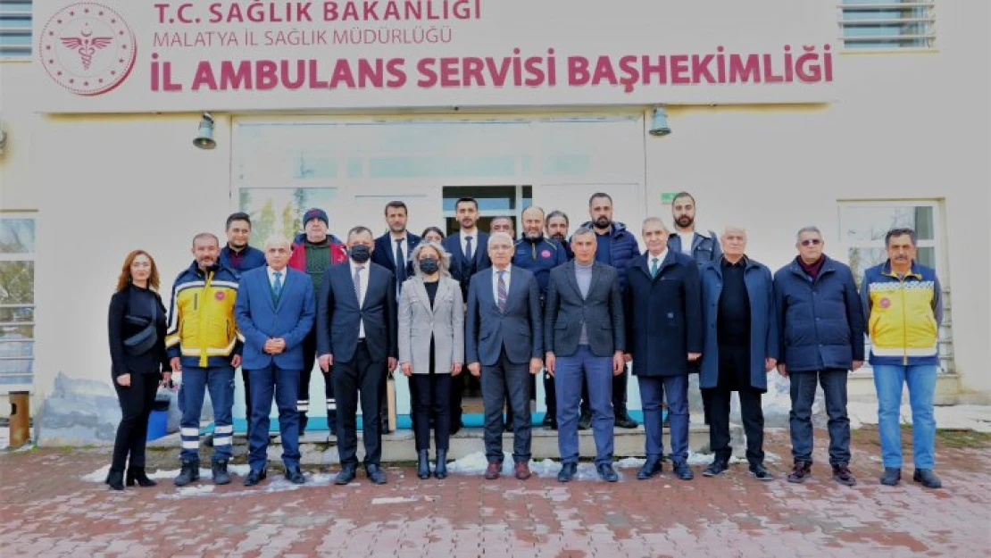 Başkan Güder'den Sağlık Çalışanlarına Anlamlı Ziyaret